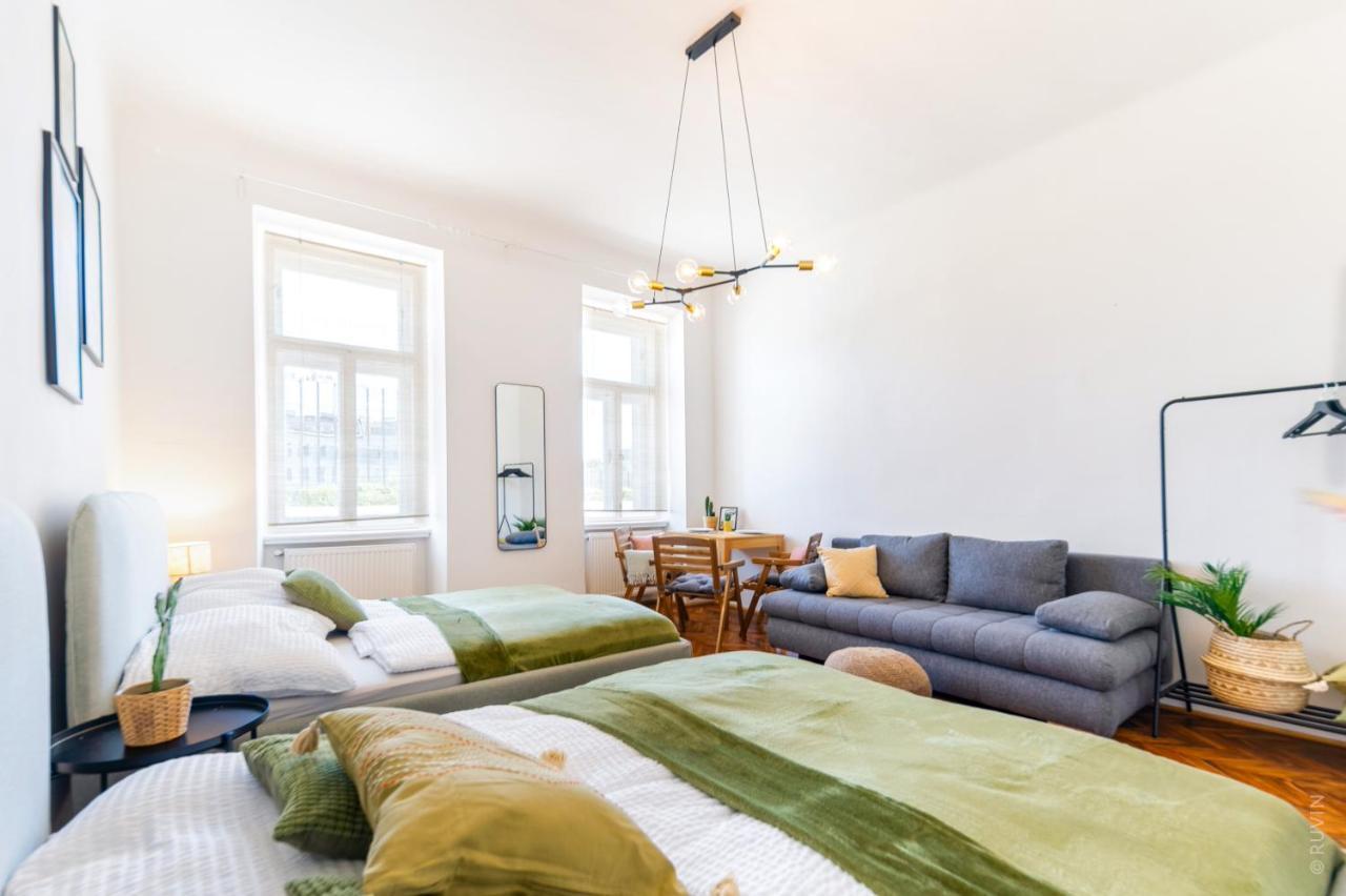 Designer Apartment, Central, Next To Danube Viena Exterior foto